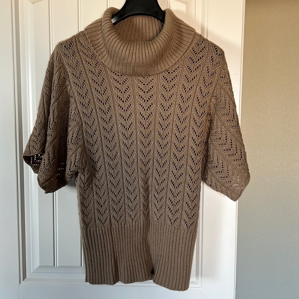 Dress Barn Womens Short Sleeve Sweater